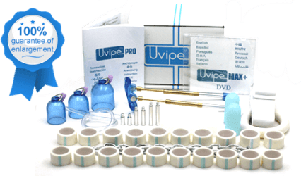 Male extender device full set by Uvipe MAX+ Man extender full enlargement kit Uvipe MAX+